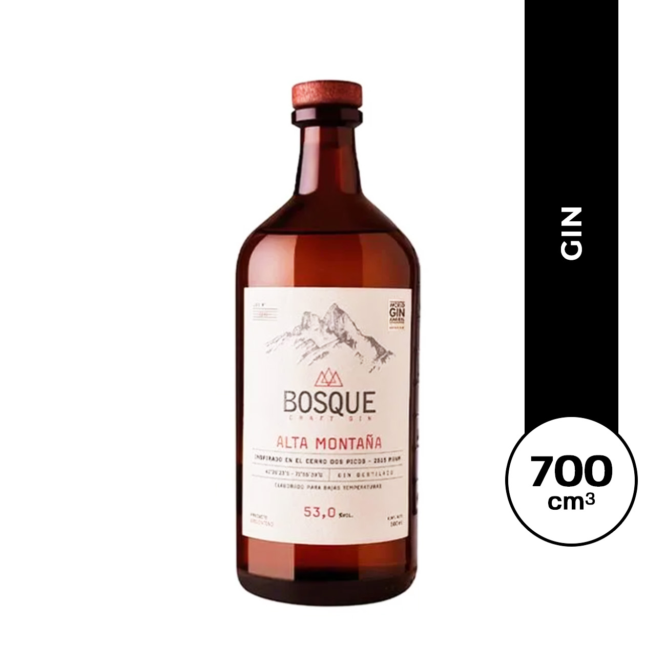 Gin Craft Bosque Alta Montaña 500 ml.