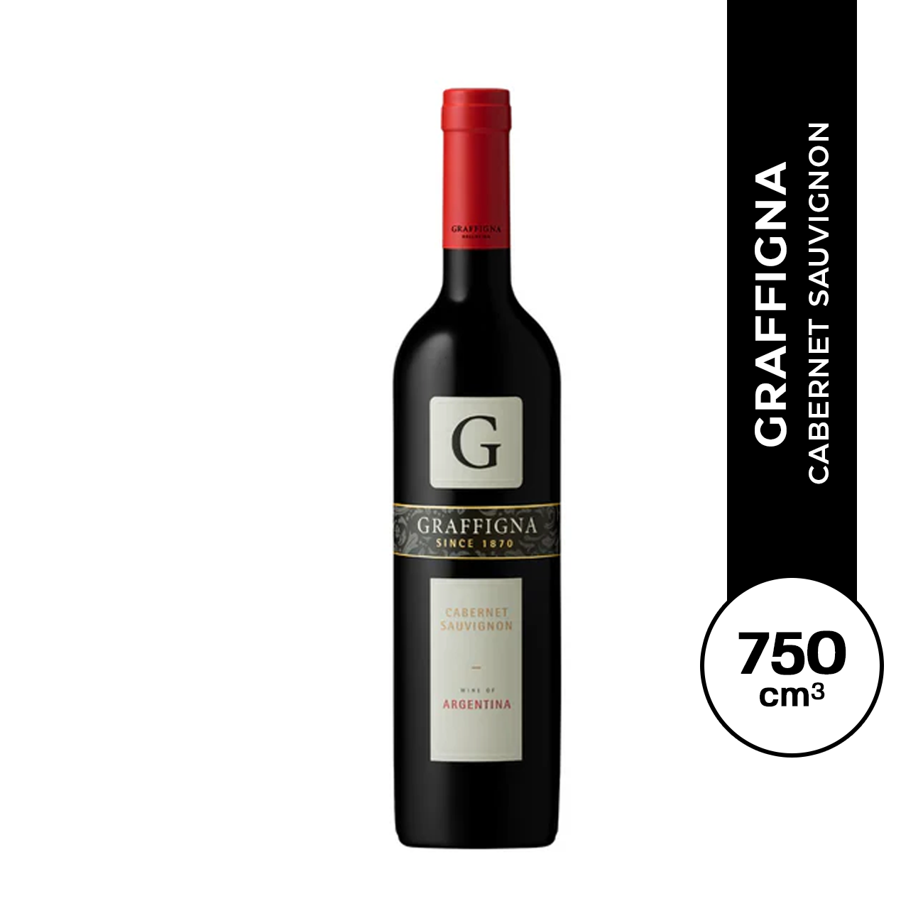 Graffigna Cabernet Sauvignon 750 ml.