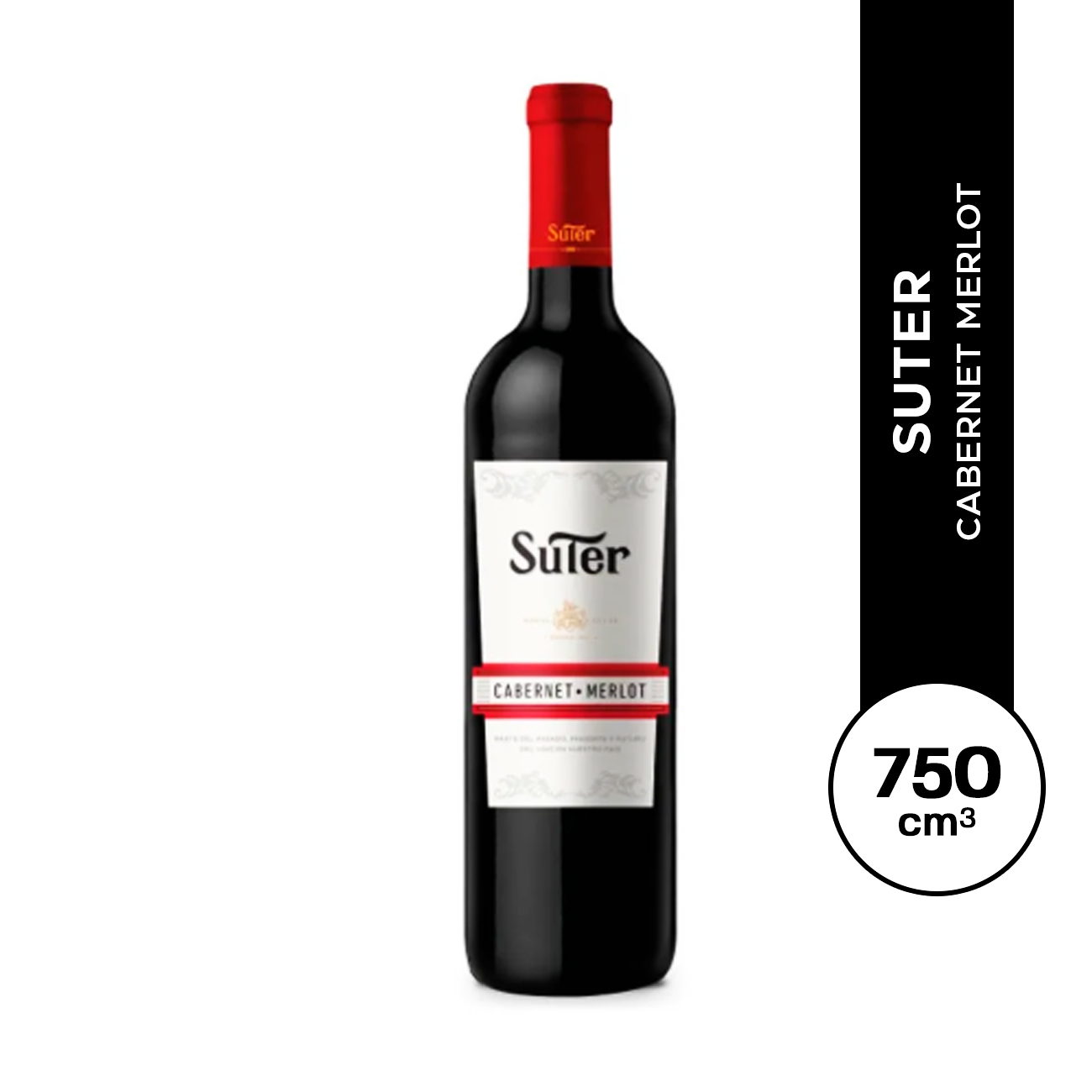Suter Csbernet Merlot 750 ml.
