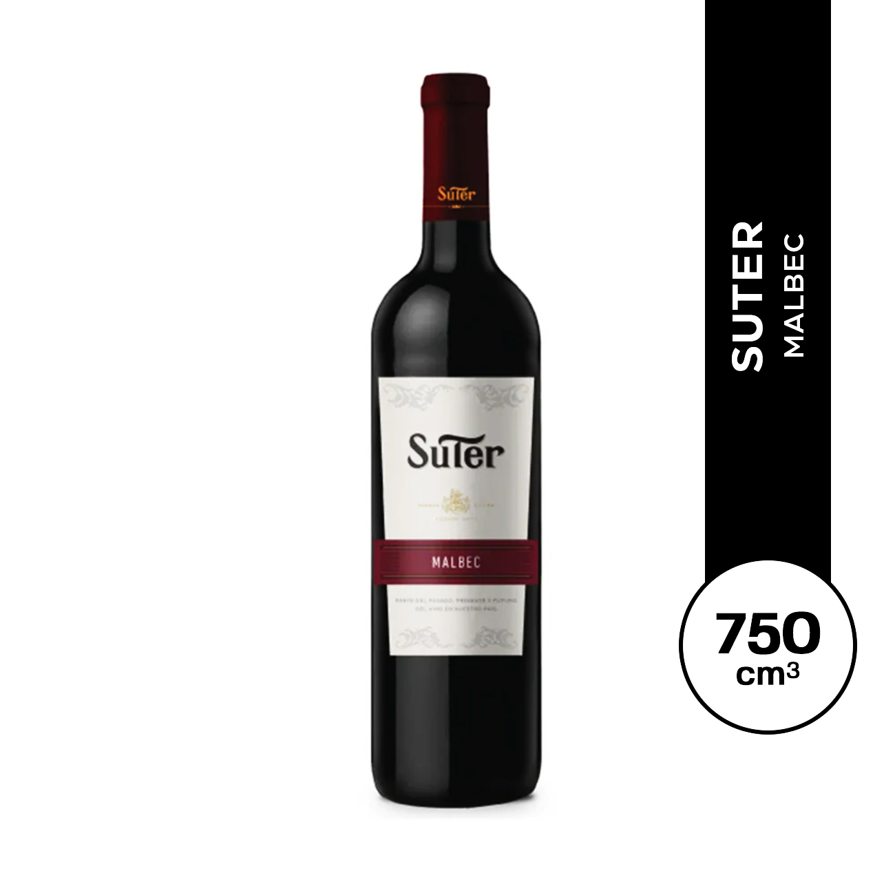 Suter Malbec 750 ml.