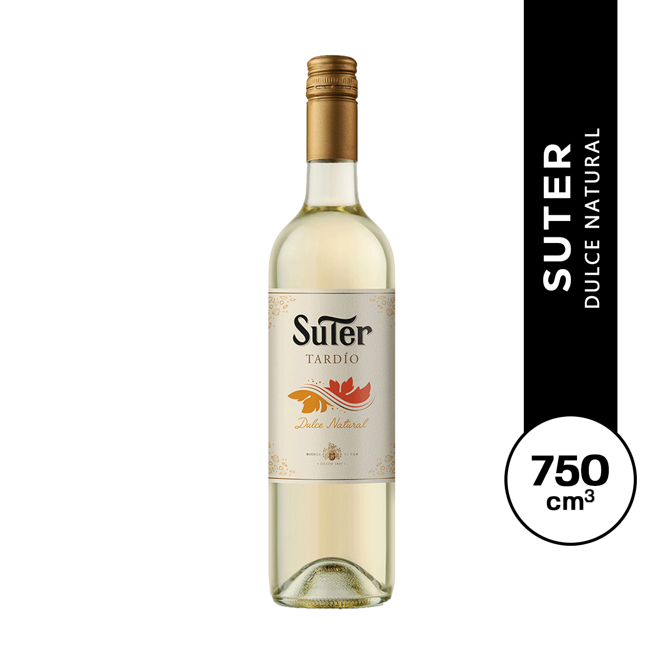 Suter Cosecha Tardía Dulce Natural 750 ml.