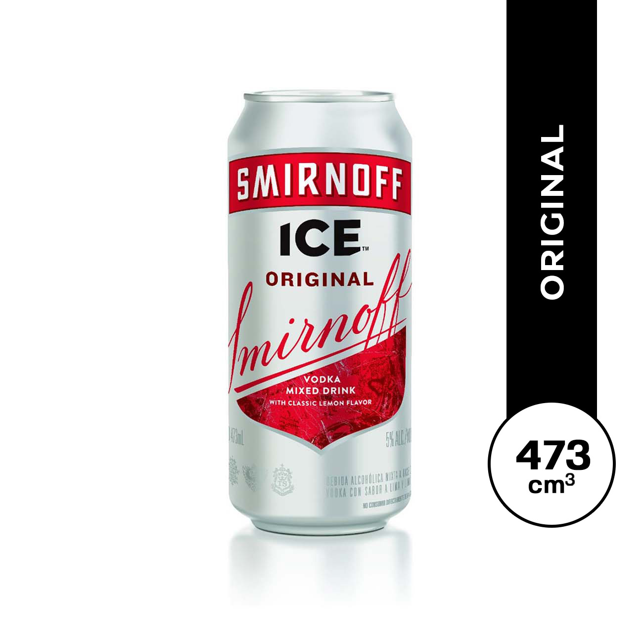 Smirnoff Ice Original en lata - Listo para tomar - 473 cc.