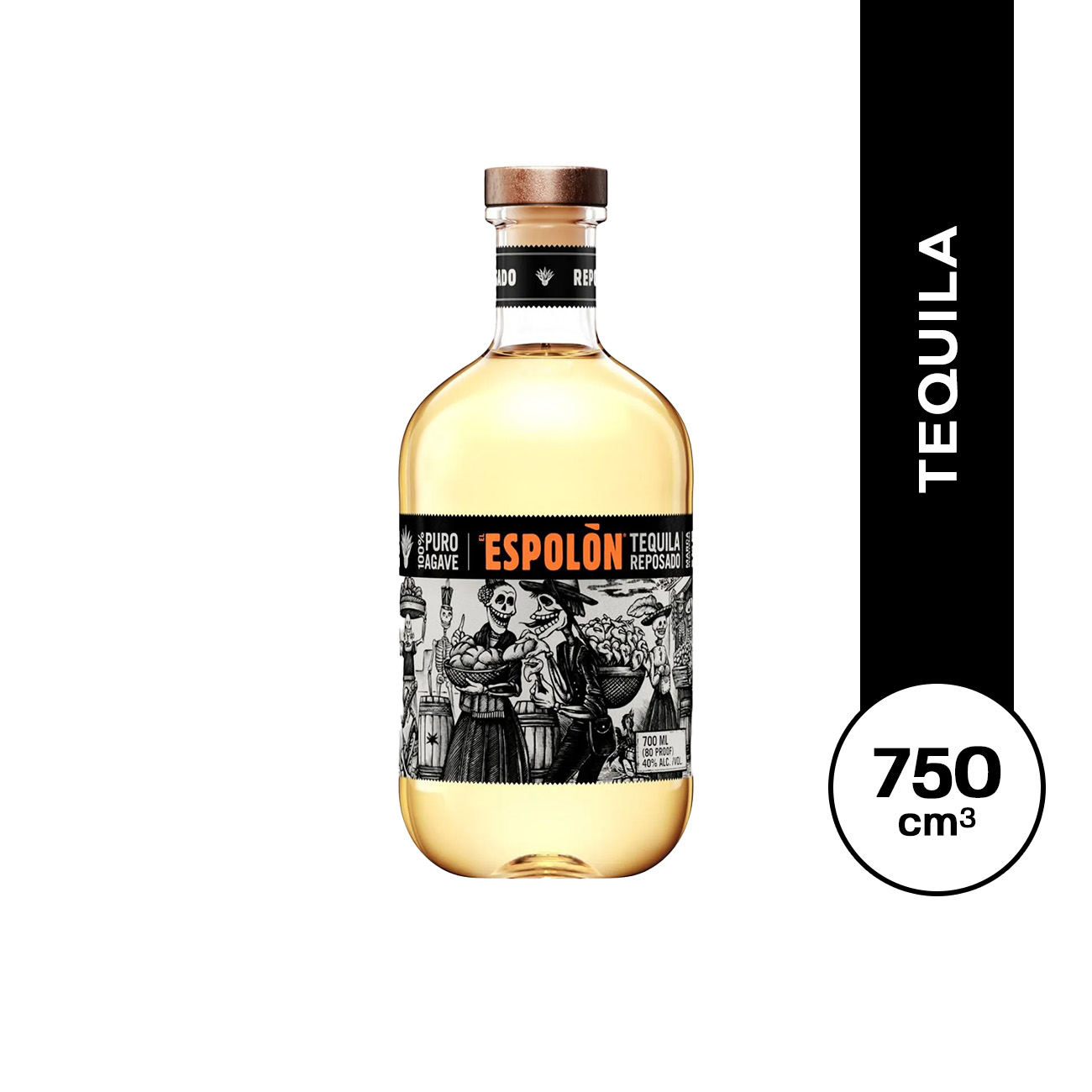 Tequila Reposado Espolon 750 ml