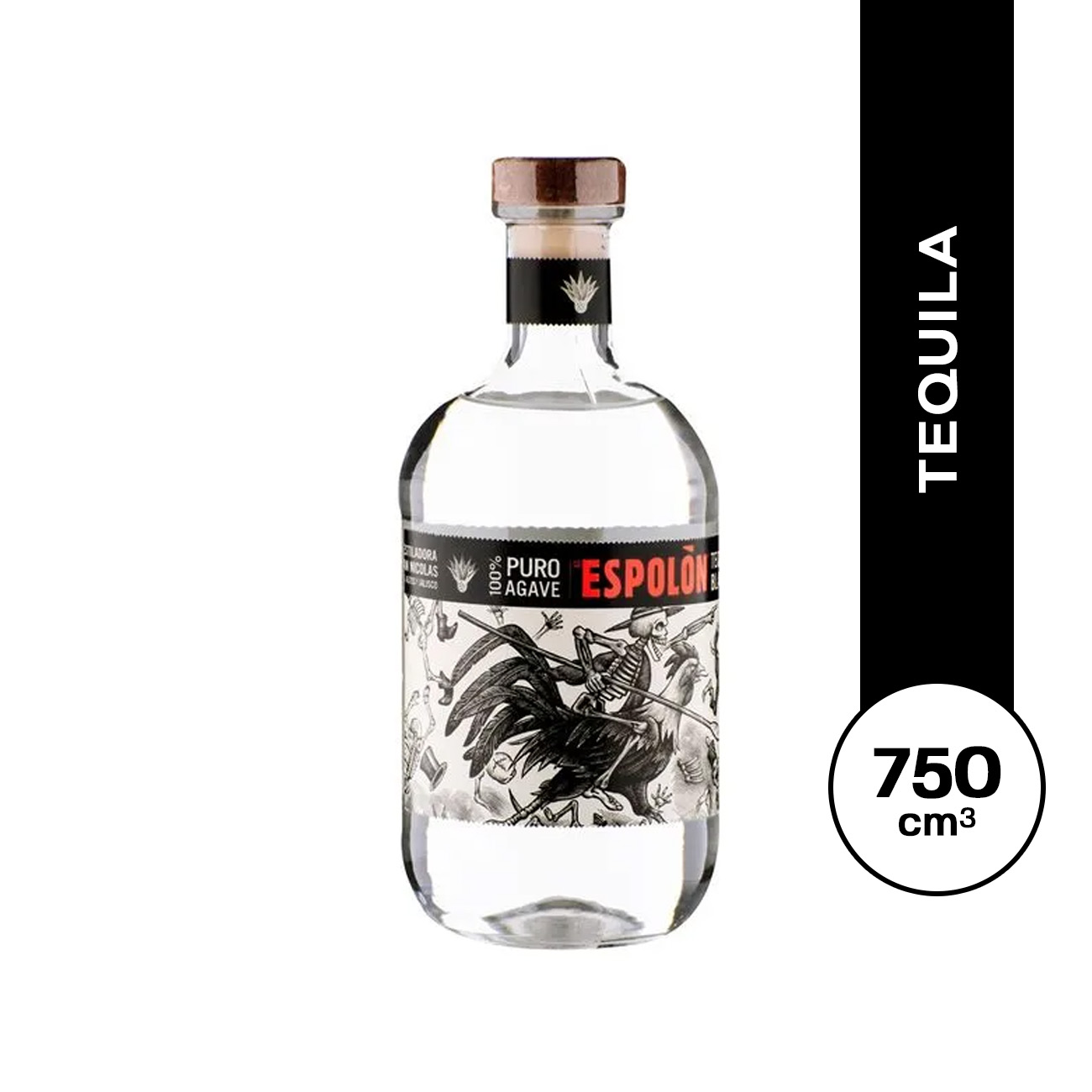 Tequila Blanco Espolon 750 ml