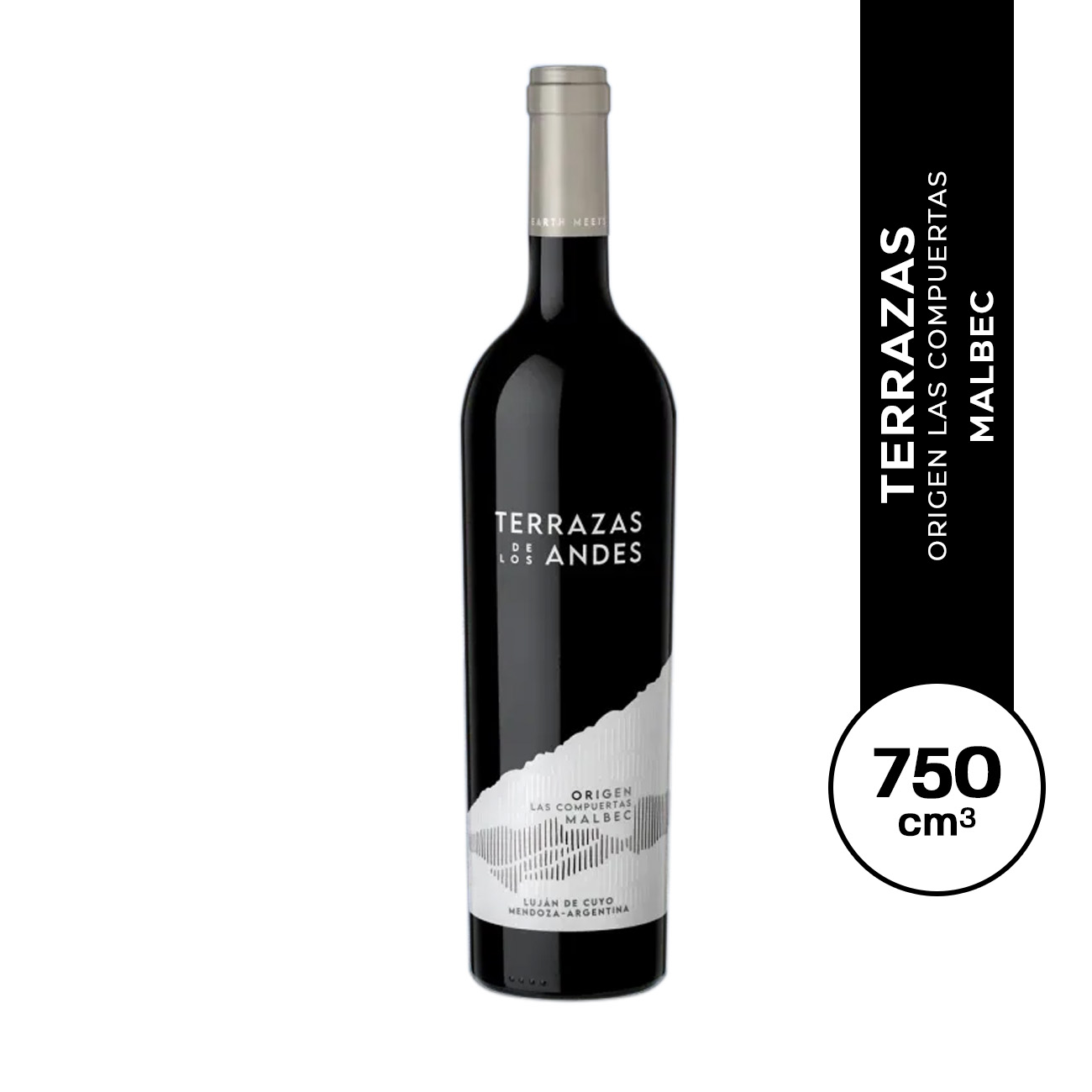 Terrazas Origen Las Compuertas Malbec 750 ml.