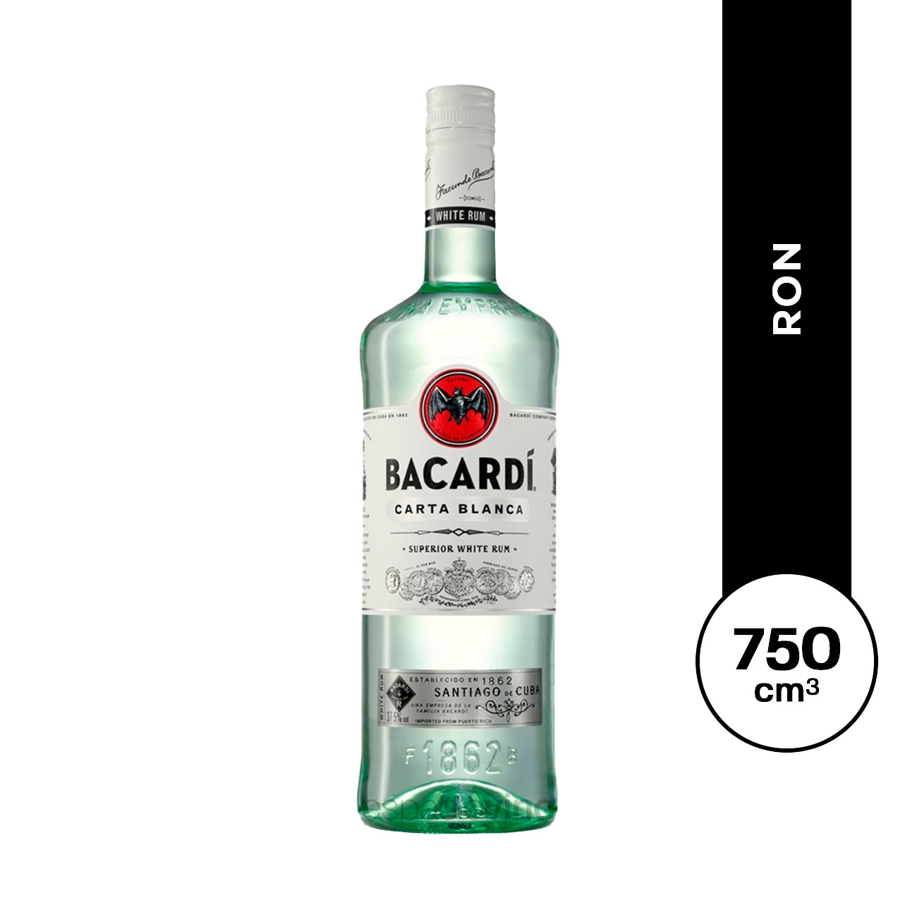 RON BACARDI BLANCO 1X700