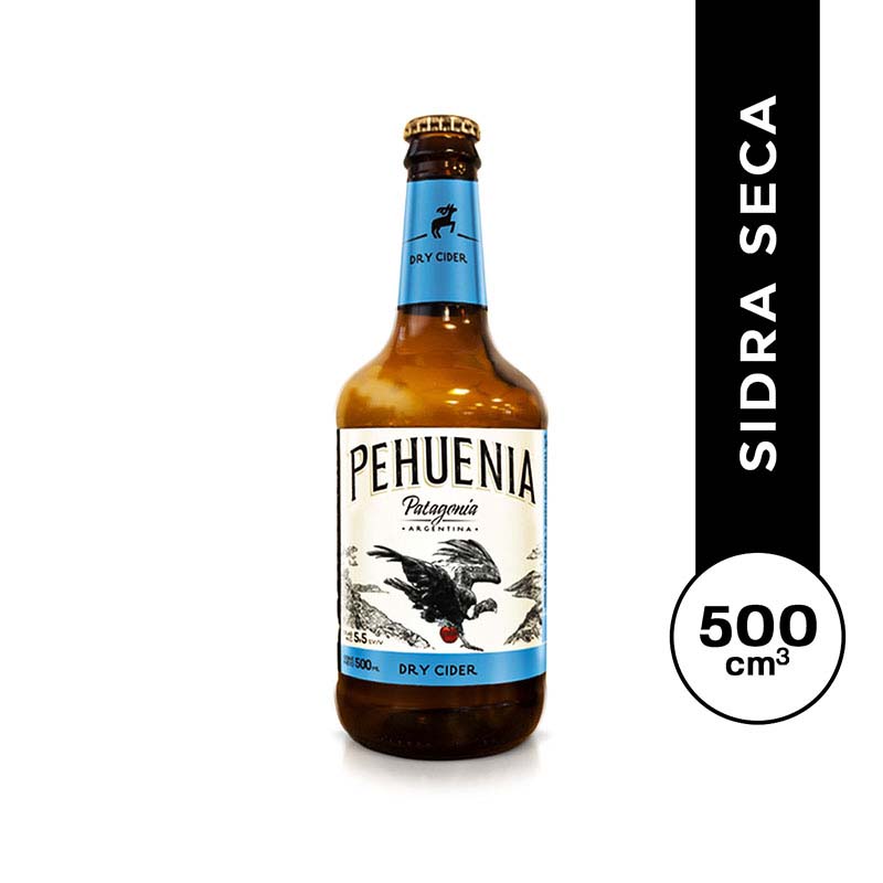 Pehuenia Patagonia Dry SIdra 500 ml. 