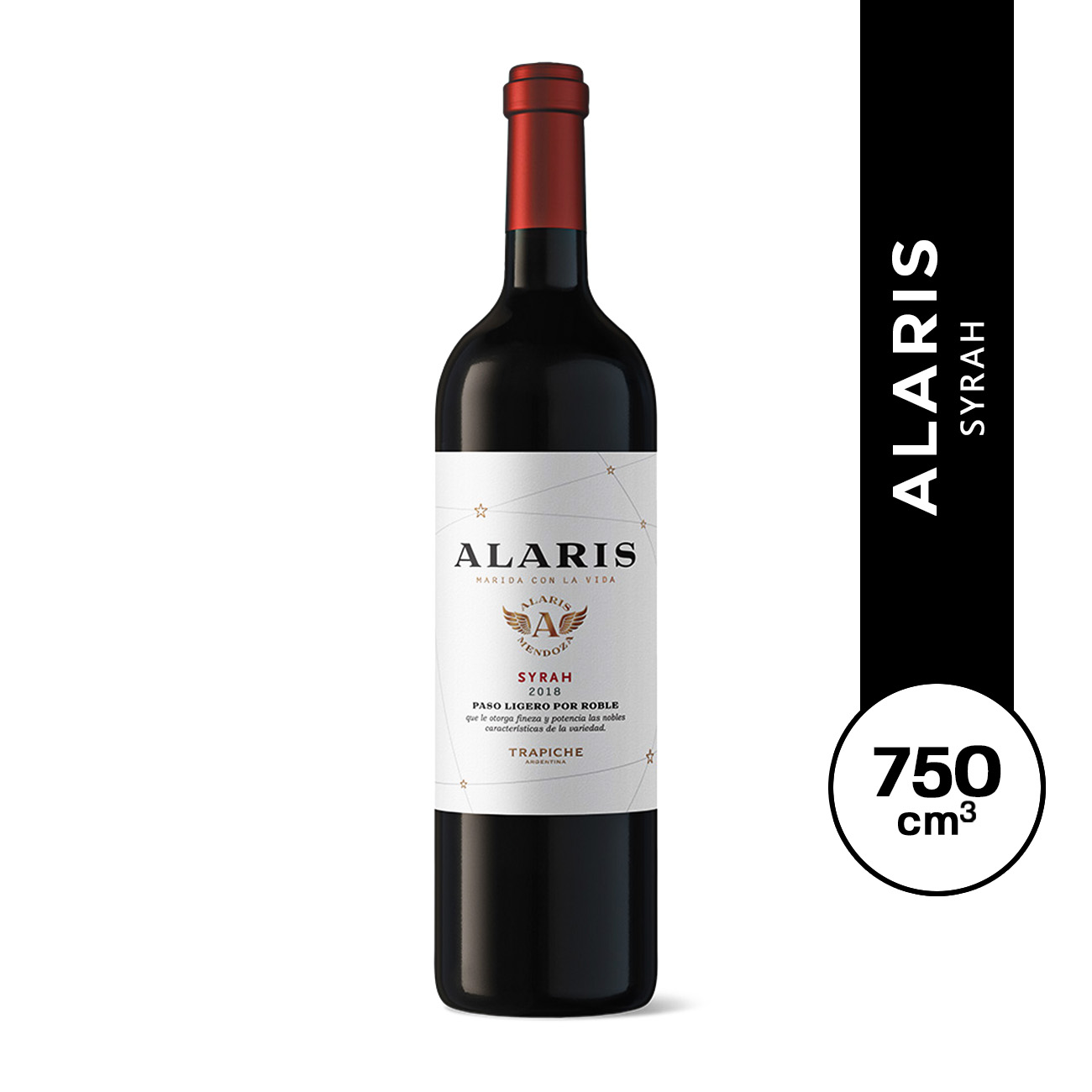 Alaris Syrah 750 ml.