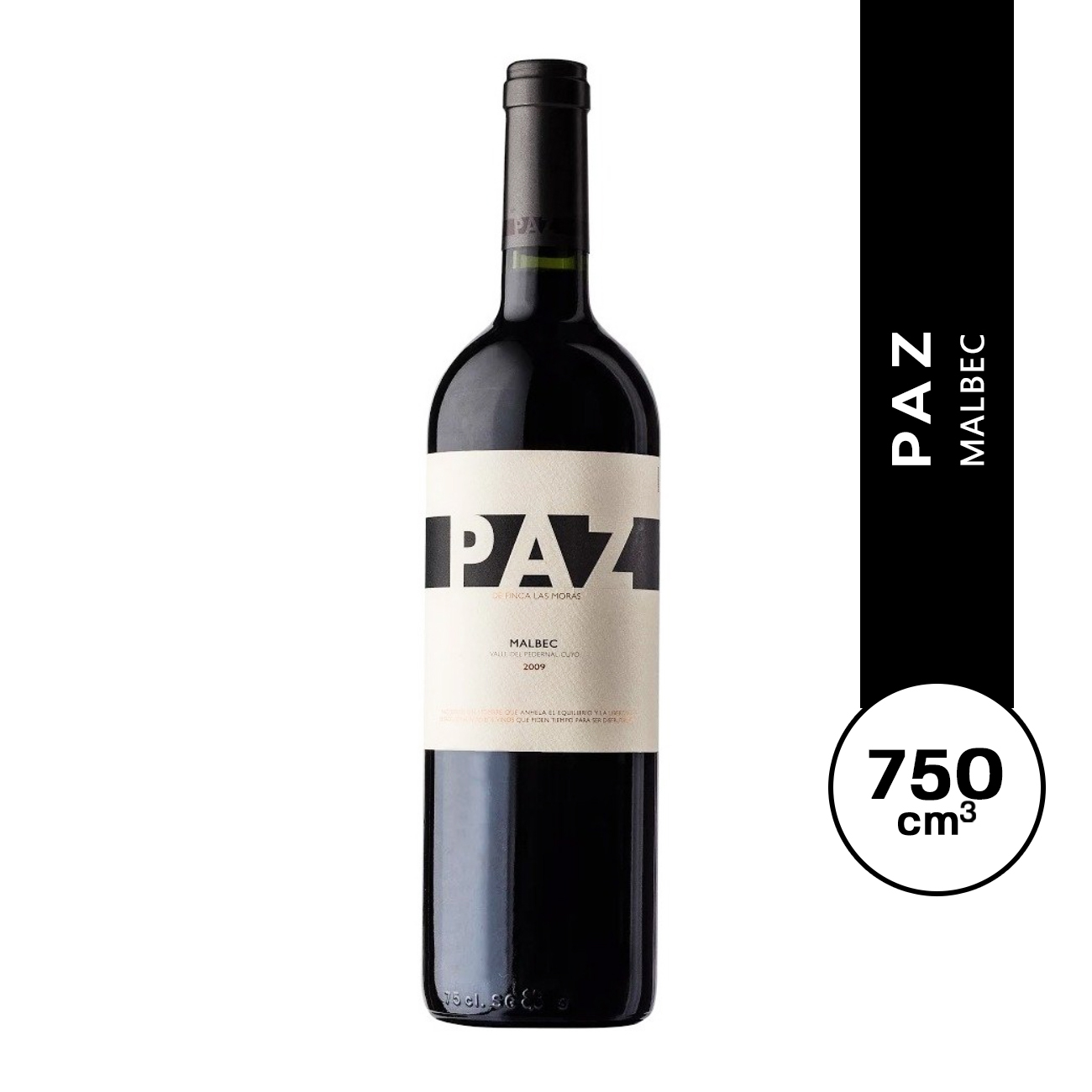 Paz Malbec 750 ml.