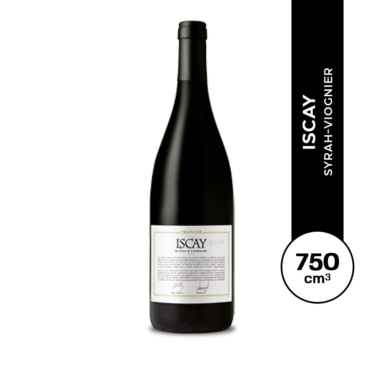 Iscay Syrah-Viognier 750 ml.