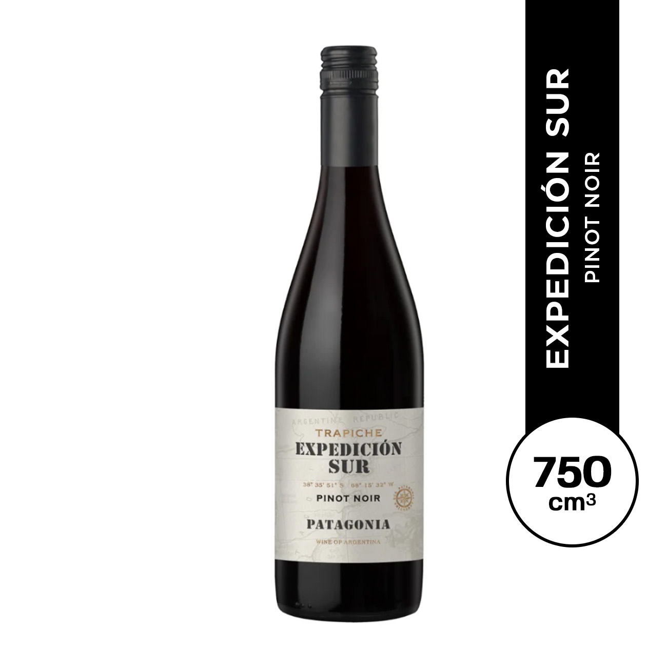 Expedición Sur Pinot Noir 750 ml.