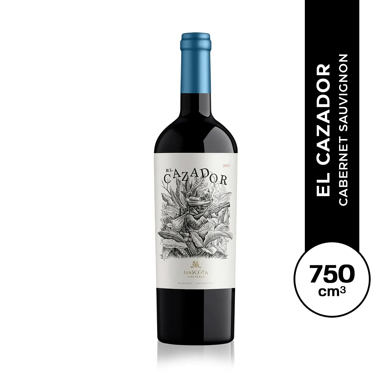 La Mascota El Cazador Cabernet S 750 ml.