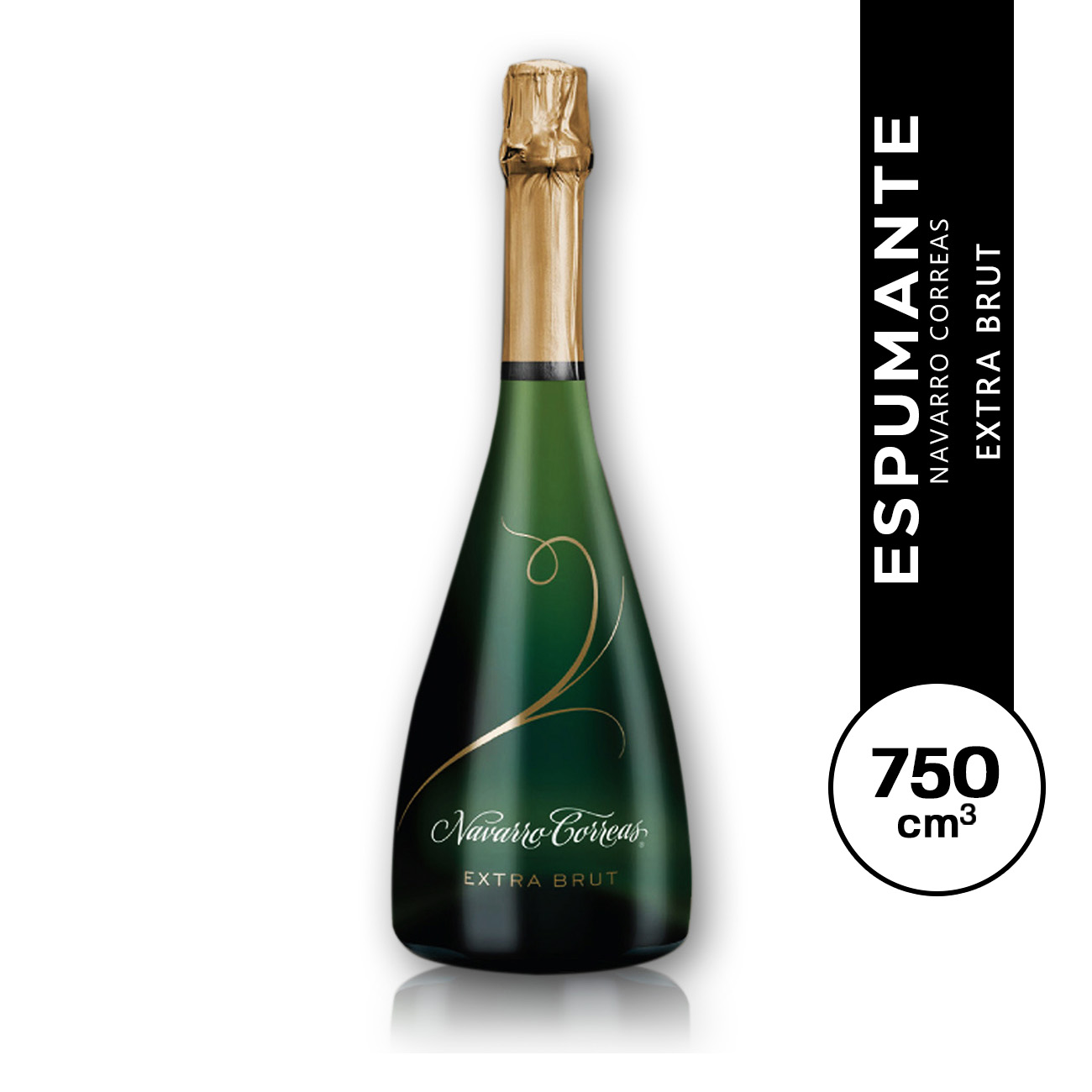 Navarro Correas Espumante Extra Brut 750 ml.