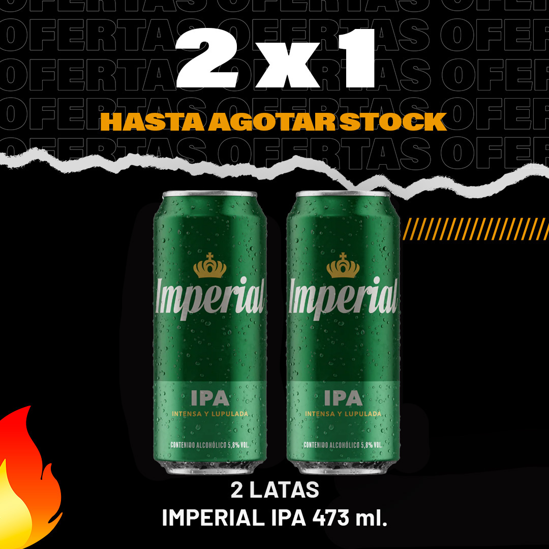 2x1 Imperial Ipa 473 ml.